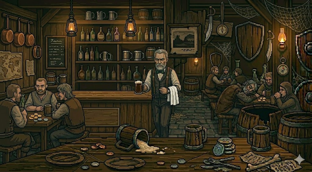 The Rusty Sword tavern