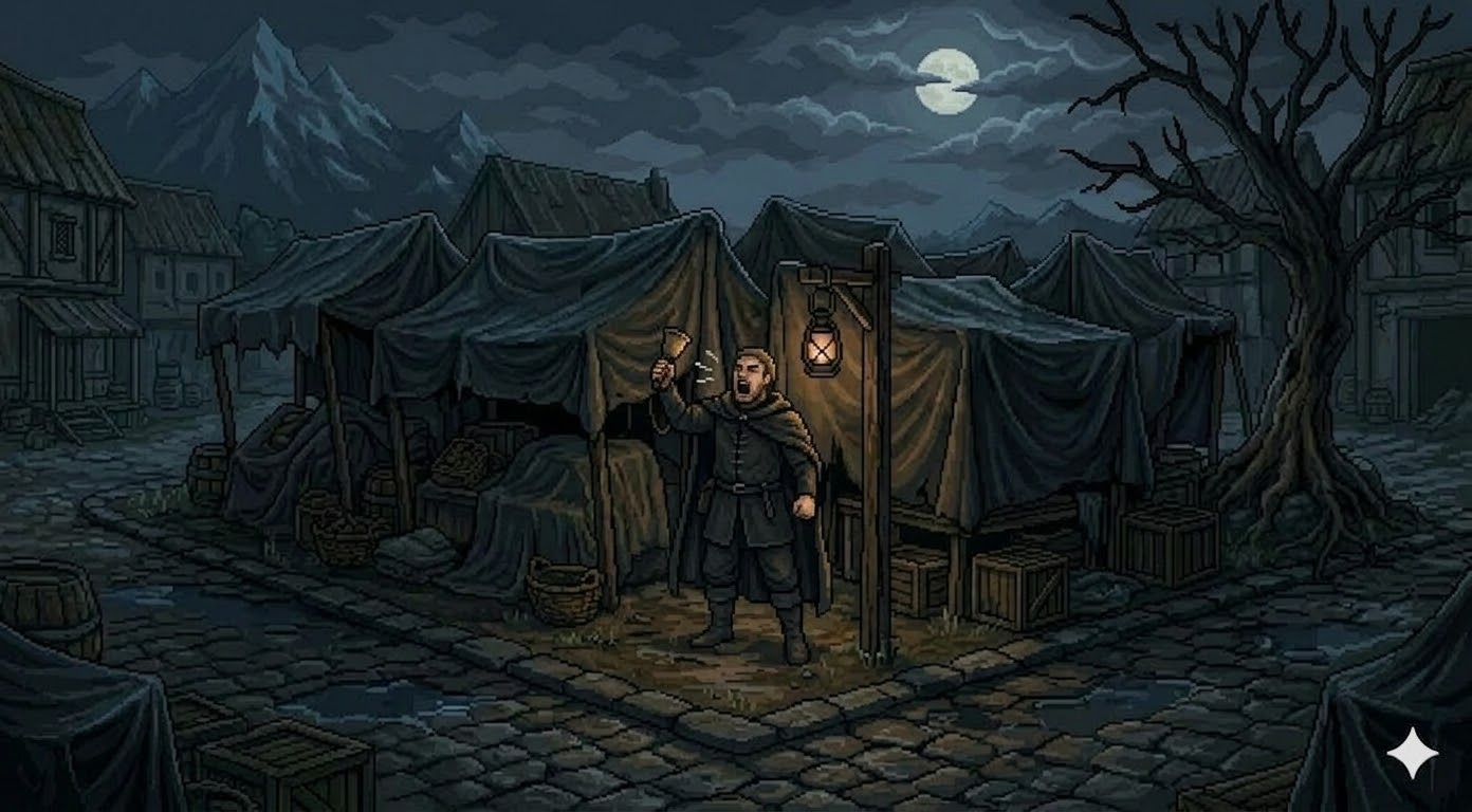 The town gossiper at the crossroads