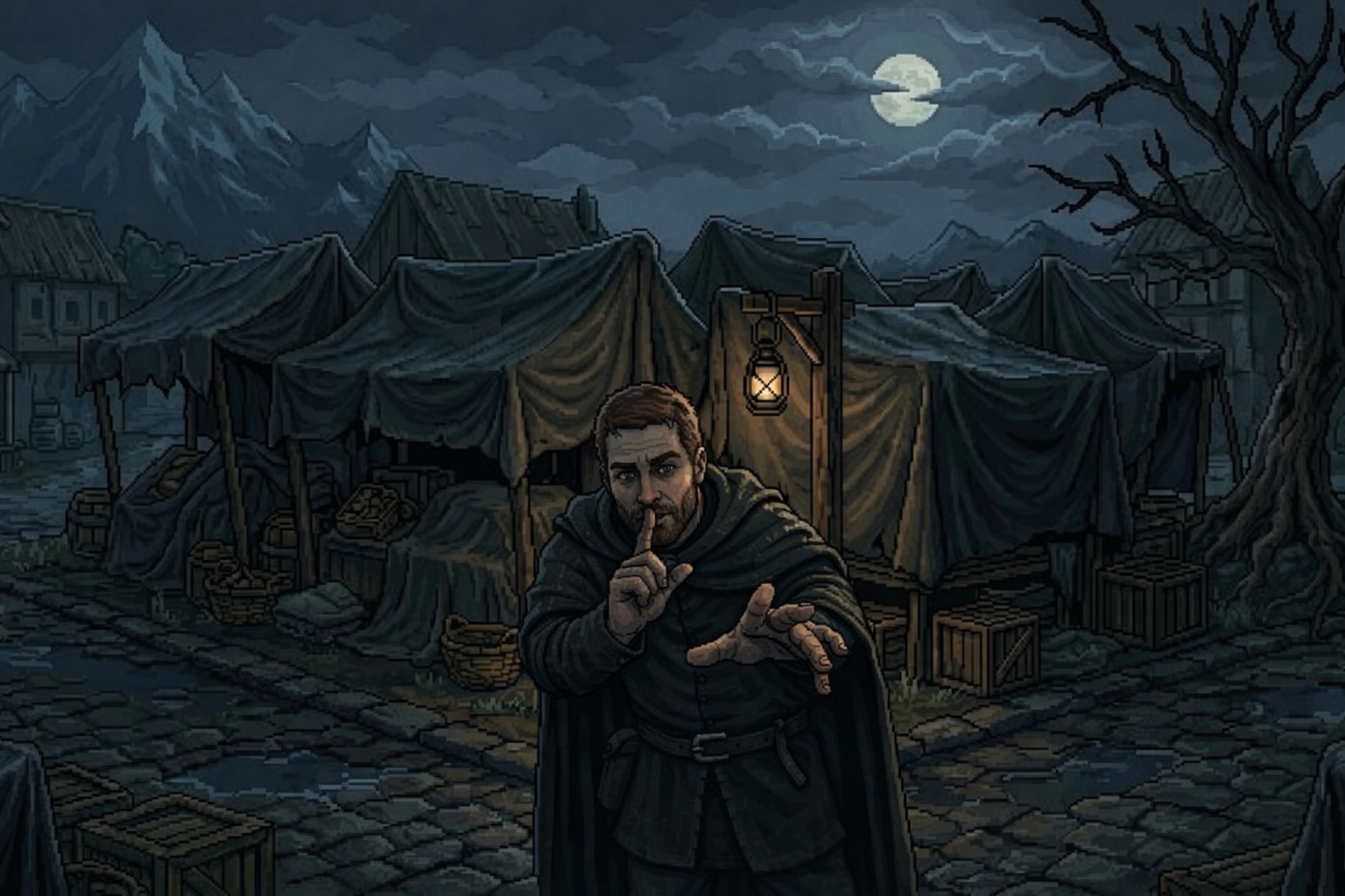 The town gossiper at the crossroads